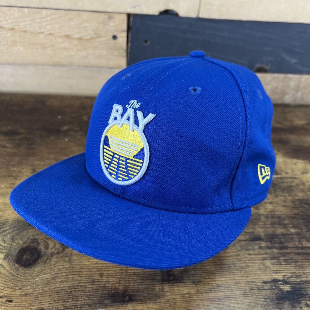 Golden State Warriors New Era Royal Bay 9FIFTY Adjustable Hat